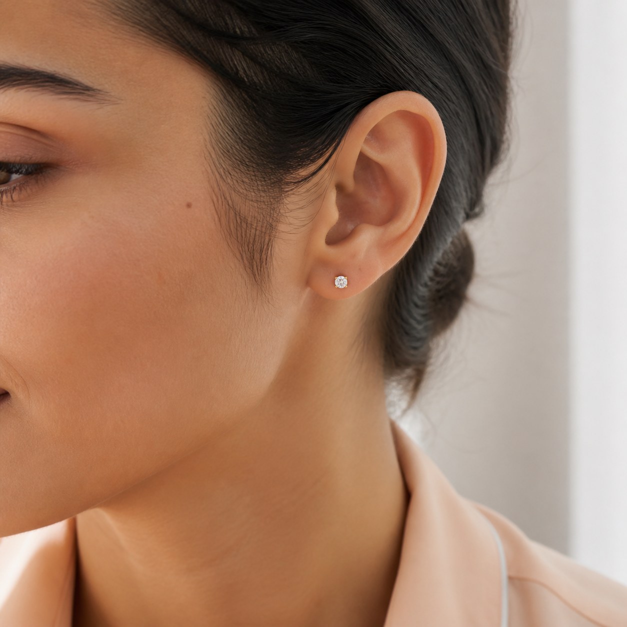 Birthstone Screwback Earrings